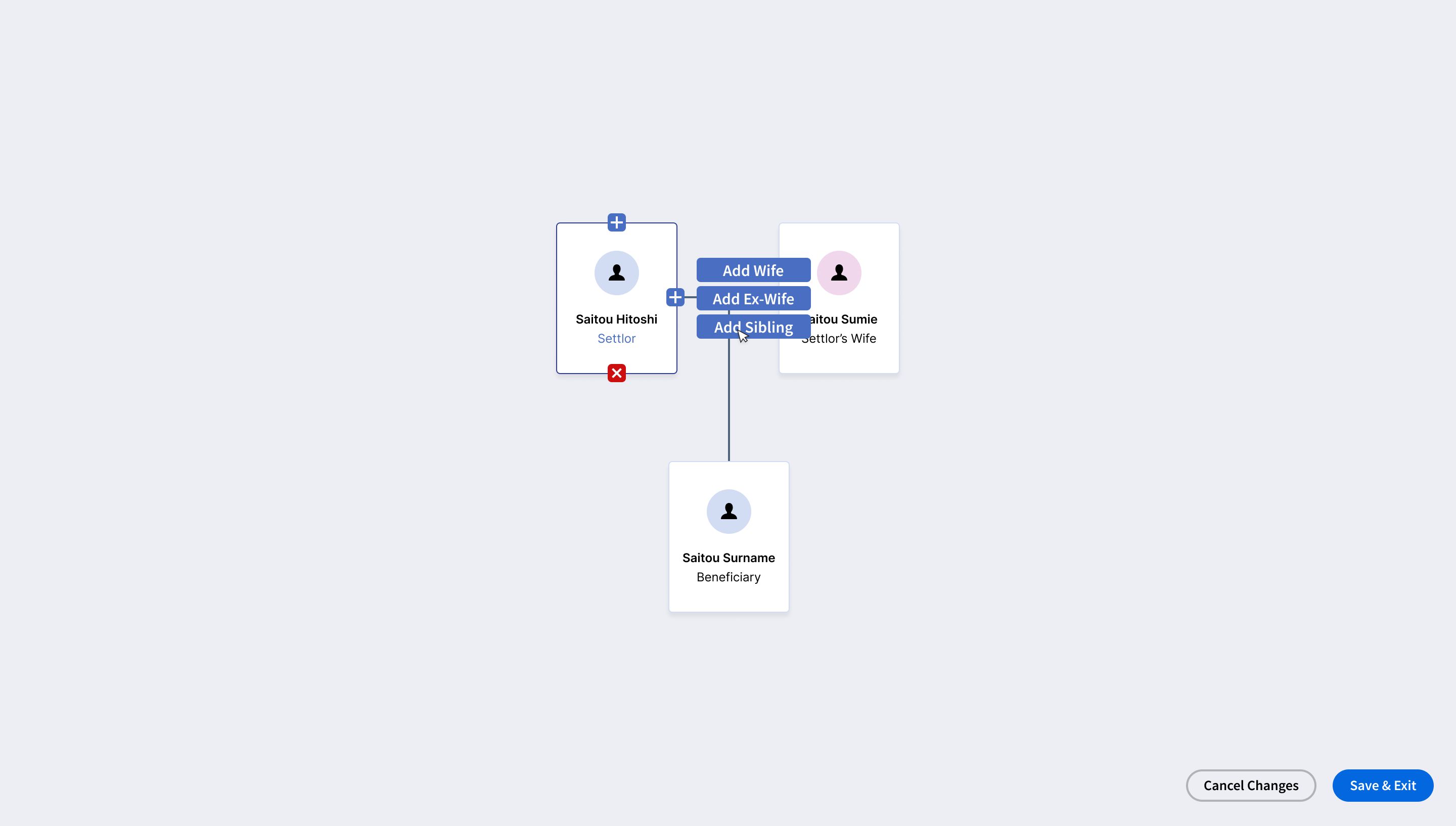 Early design mock exploring minimal UI interactions
